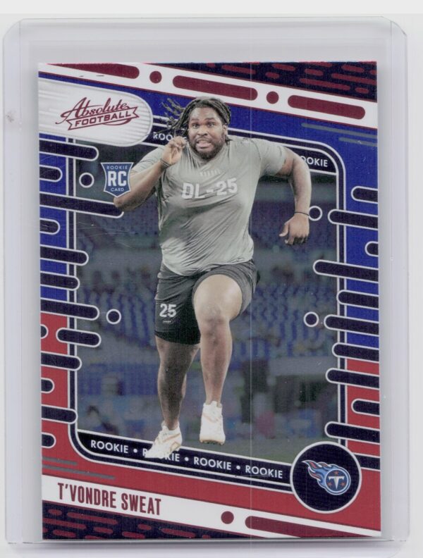 2024 Absolute T'Vondre Sweat Red and Blue RC 138 Titans