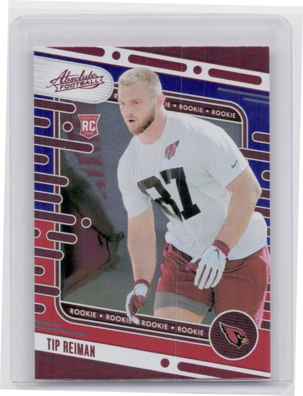 2024 Absolute Tip Reiman Red and Blue RC 167 Cardinals