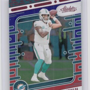 2024 Absolute Tua Tagovailoa Red and Blue 66 Dolphins