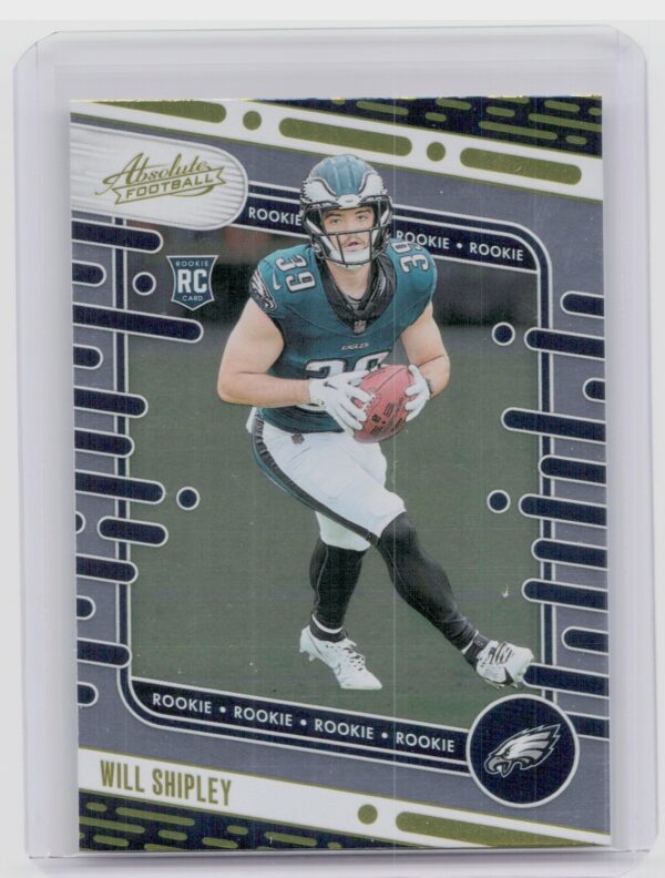 2024 Absolute Will Shipley Yellow RC 187 Eagles
