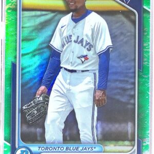 2024 Bowman Enmanuel Bonilla #BCP-53 Jays Chrome Prospects Lunar Glow Refractors