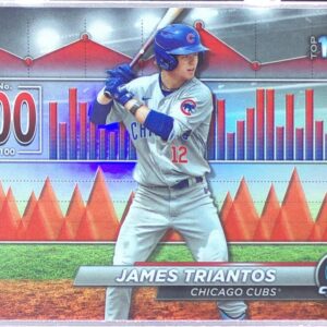 2024 Bowman James Triantos #BTP-100 Cubs Bowman Scouts' Top 100