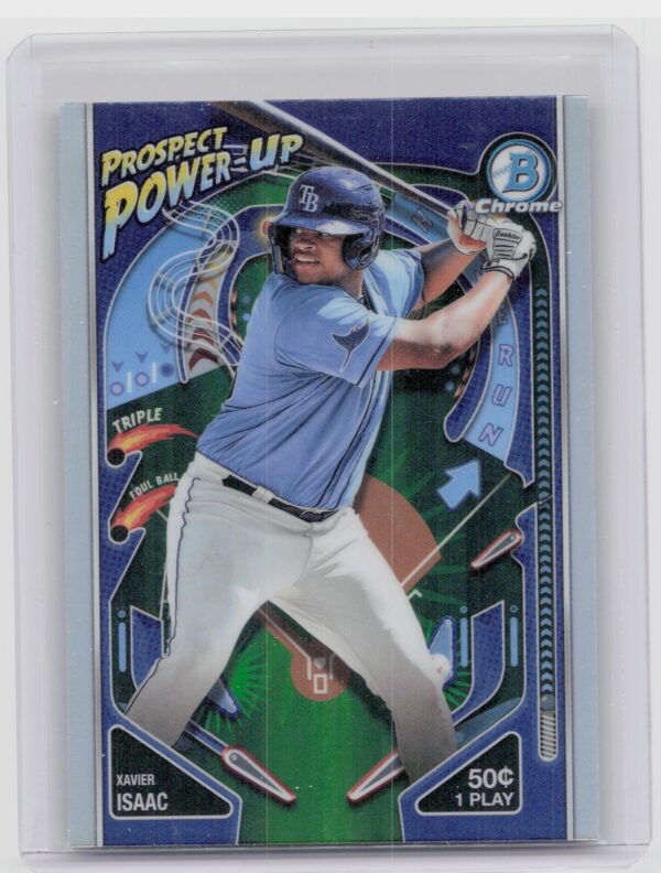 2024 Bowman Xavier Isaac #PP-15 Rays Prospect Power Up