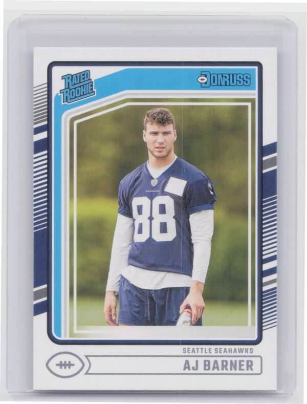2024 Donruss A.J. Barner RC 367 Seahawks