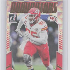 2024 Donruss Chris Jones 12 Chiefs Dominators