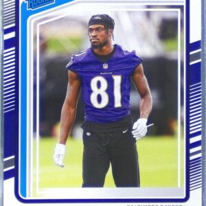2024 Donruss Devontez Walker RC #345 Ravens