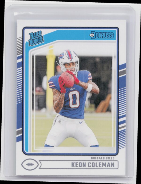2024 Donruss Keon Coleman RC 358 Bills