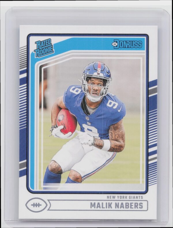 2024 Donruss Malik Nabers RC 383 Giants