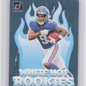 2024 Donruss Malik Nabers WH10 Giants White Hot Rookies