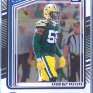 2024 Donruss Optic Edgerrin Cooper RC #231 Packers