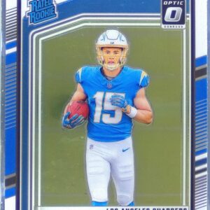 2024 Donruss Optic Ladd McConkey RC #266 Chargers