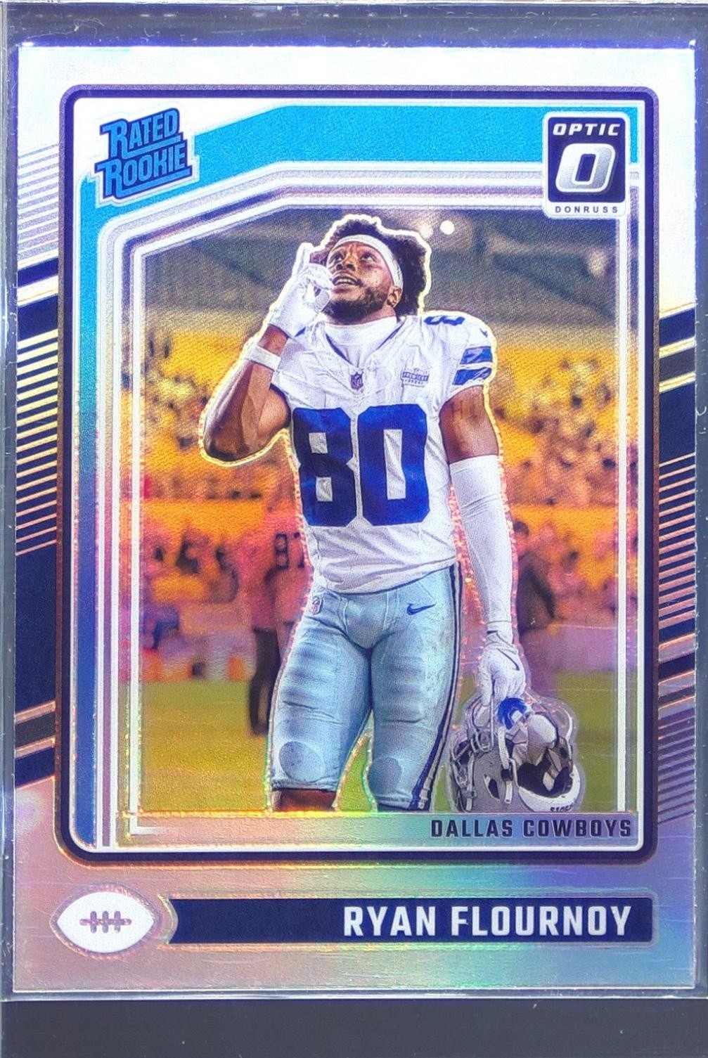2024 Donruss Optic Ryan Flournoy Holo RC #288 Cowboys