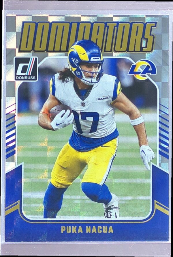 2024 Donruss Puka Nacua 24 Rams Dominators