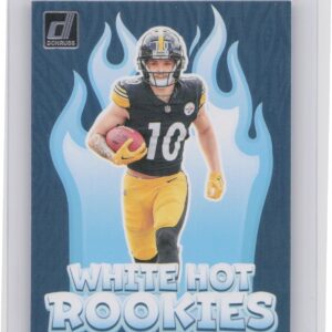 2024 Donruss Roman Wilson RC WH5 Steelers White Hot Rookies