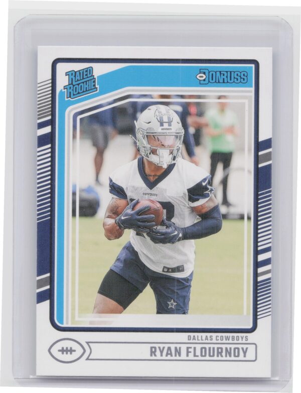 2024 Donruss Ryan Flournoy RC 356 Cowboys