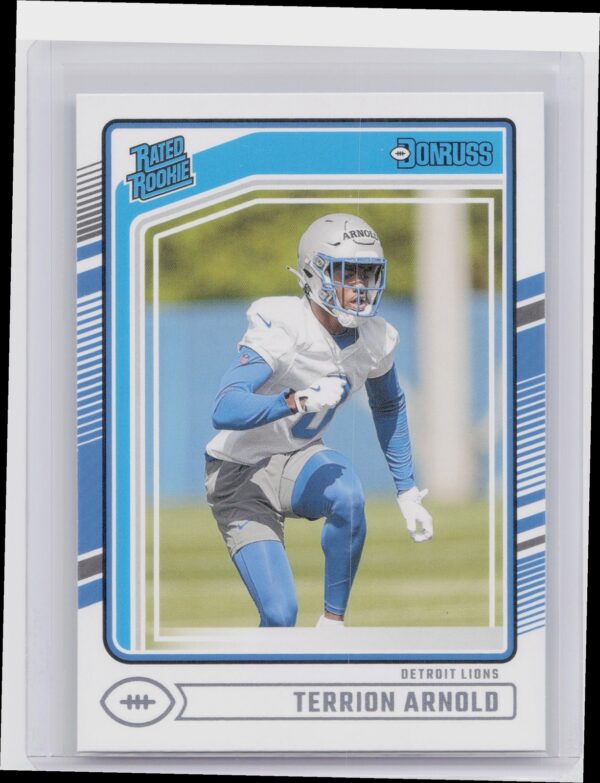 2024 Donruss Terrion Arnold RC 371 Lions