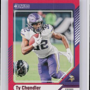 2024 Donruss Ty Chandler Press Proof Red 248 Vikings