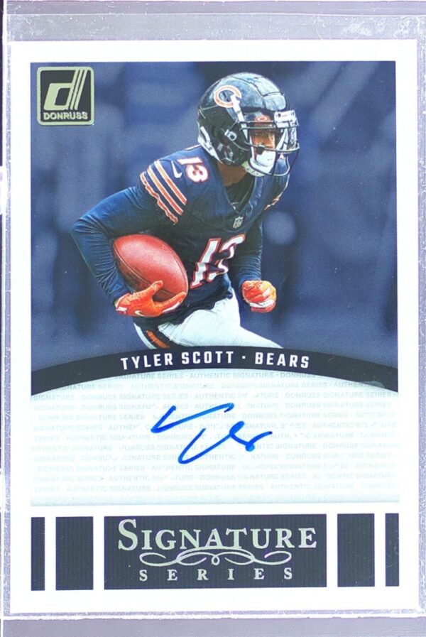 2024 Donruss Tyler Scott Auto SSE-TSC Bears Signature Series