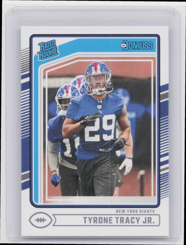 2024 Donruss Tyrone Tracy Jr. RC 364 Giants