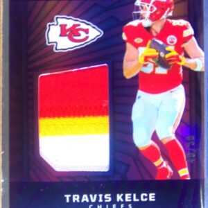 2024 Illusions Travis Kelce JSY /50 #HS-TKE Chiefs Highlight Swatches Purple