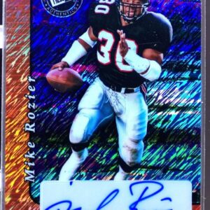 2024 Leaf Collective Mike Rozier Auto /10 #20A-MR2 Oilers Press Pass 2000 Orange
