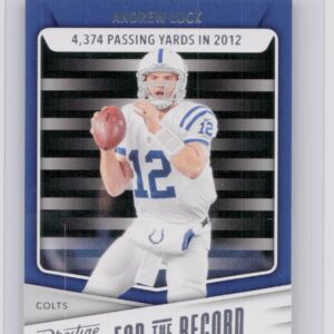 2024 Panini Prestige Andrew Luck FR-AL Colts For the Record