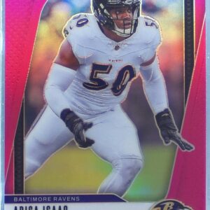 2024 Prizm Adisa Isaac Pink 302 Ravens