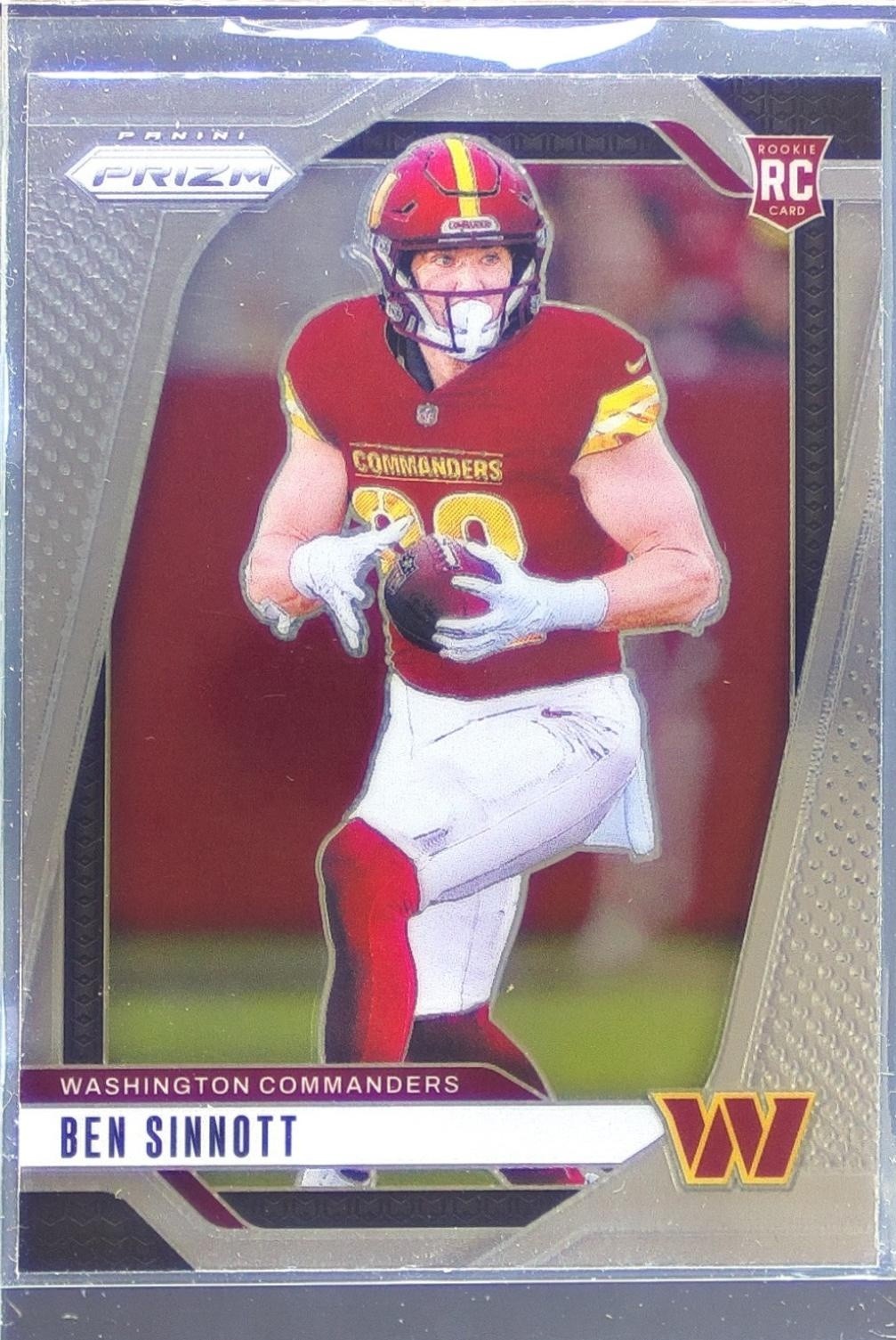 2024 Prizm Ben Sinnott RC #307 Commanders