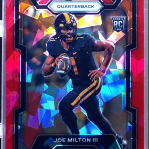 2024 Prizm Collegiate Draft Picks Joe Milton III Red Ice RC 157 Volunteers