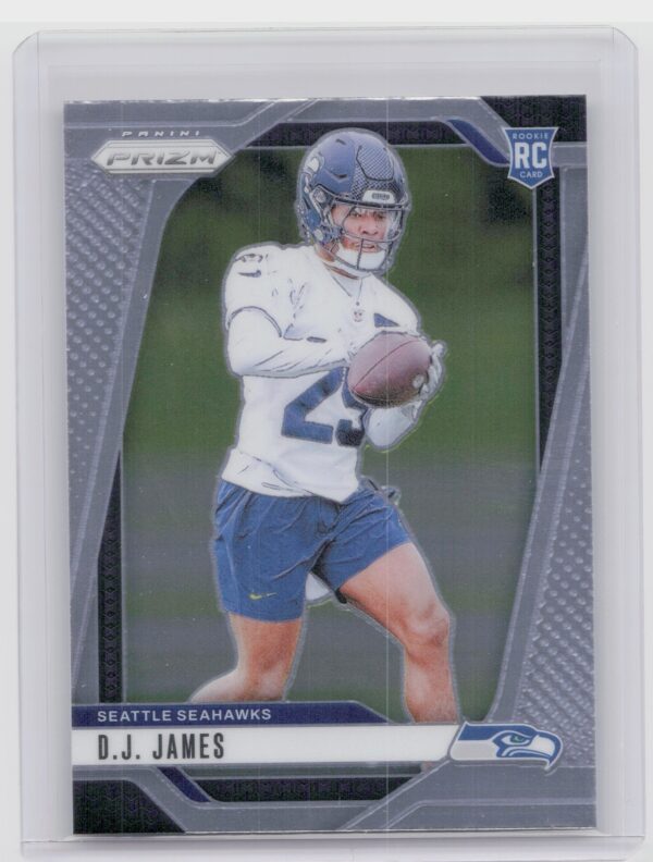 2024 Prizm D.J. James RC 322 Seahawks