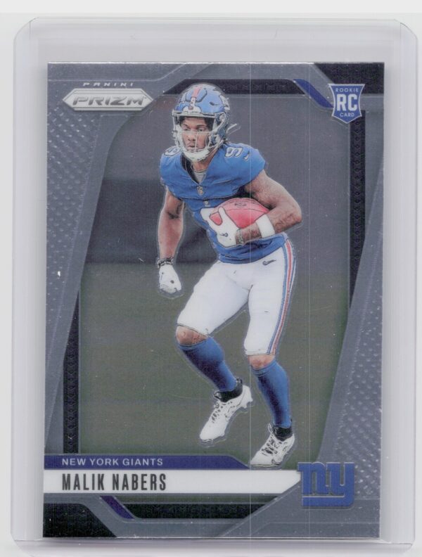 2024 Prizm Malik Nabers RC 370 Giants