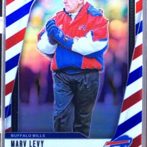 2024 Prizm Marv Levy Red White and Blue 34 Bills