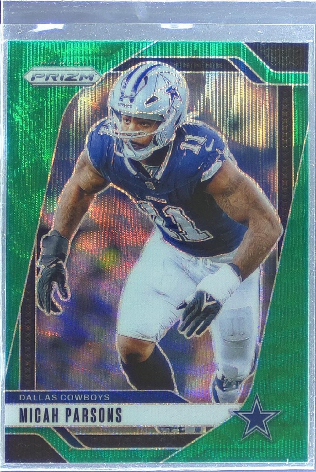 2024 Prizm Micah Parsons Green Wave 77 Cowboys