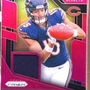 2024 Prizm Rome Odunze RC JSY #PJ-ROE Bears Premier Jerseys Pink