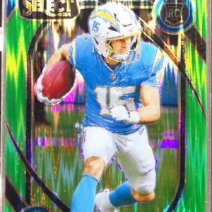 2024 Select Ladd Mcconkey RC Neon Green Prizm Shock /499 #268 Chargers