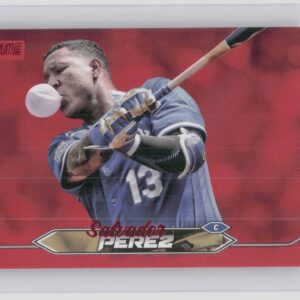 2024 Stadium Club Salvador Perez Red Foil #149 Royals