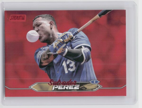 2024 Stadium Club Salvador Perez Red Foil #149 Royals