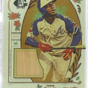 2024 Topps Allen & Ginter Ozzie Albies JSY #AGR-OA Braves Full Size Relics B
