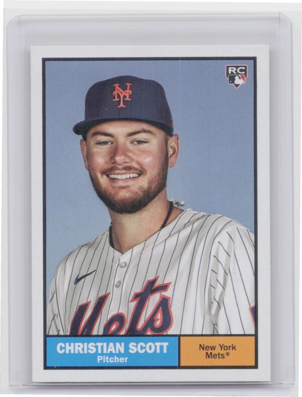 2024 Topps Archives Christian Scott RC #9 Mets