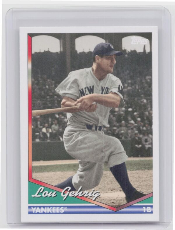 2024 Topps Archives Lou Gehrig #201 Yankees