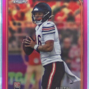 2024 Topps Chrome Austin Reed Pink Refractor RC #249 Bears