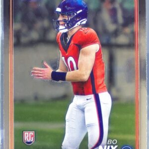 2024 Topps Chrome Bo Nix RC #206 Broncos