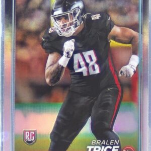 2024 Topps Chrome Bralen Trice Refractor RC #234 Falcons