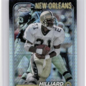 2024 Topps Chrome Dalton Hilliard Prism Refractor #137 Saints