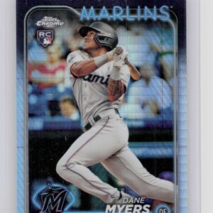 2024 Topps Chrome Dane Myers Prism Refractors #46 Marlins