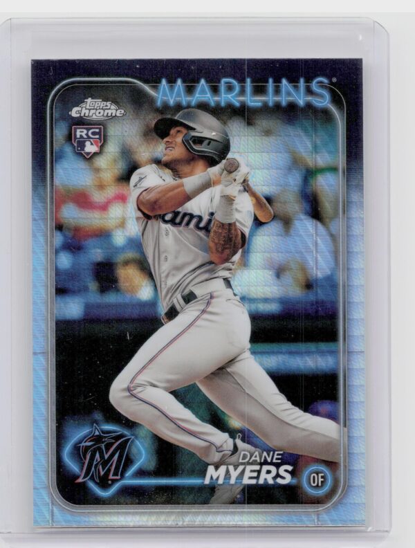 2024 Topps Chrome Dane Myers Prism Refractors #46 Marlins