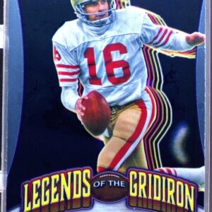 2024 Topps Chrome Joe Montana LOG-10 49ers Legends of the Gridiron