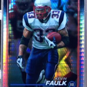 2024 Topps Chrome Kevin Faulk Prism Refractor #130 Patriots