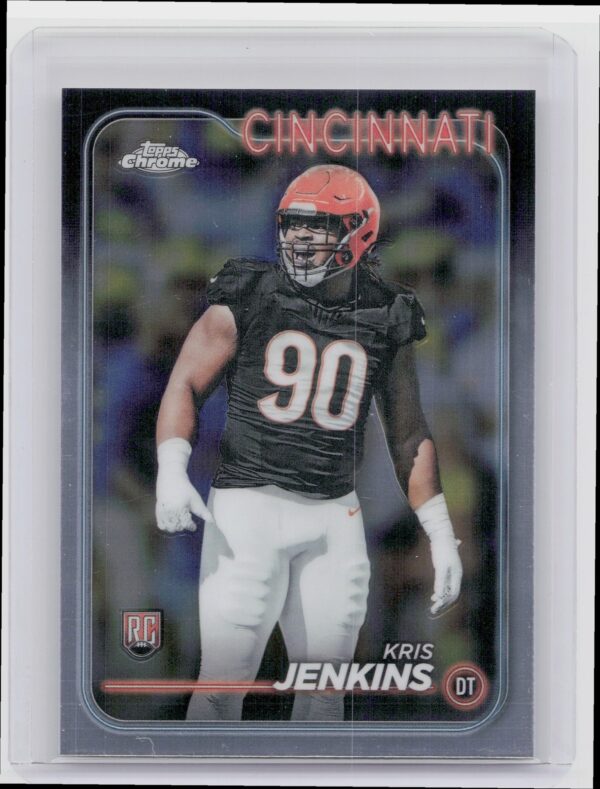 2024 Topps Chrome Kris Jenkins RC 250 Bengals
