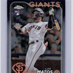 2024 Topps Chrome Luis Matos RC #270 Giants